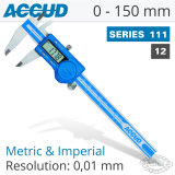 DIG. CALIPER 150MM 0.03MM ACC. S/STEEL 0.01MM RES. image 1